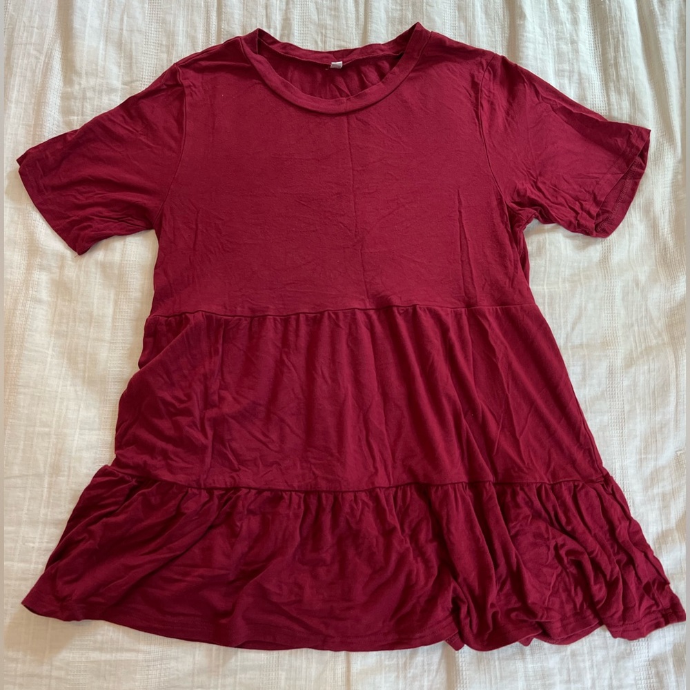 Layered Maternity T shirt